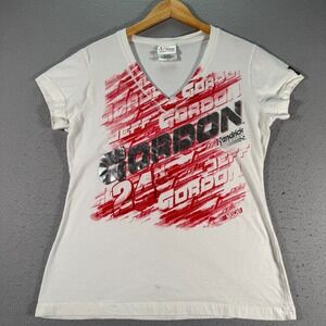 Jeff Gordon #24 Chase Authentics Top Womens XL White Hendrick Motorsports Nascar